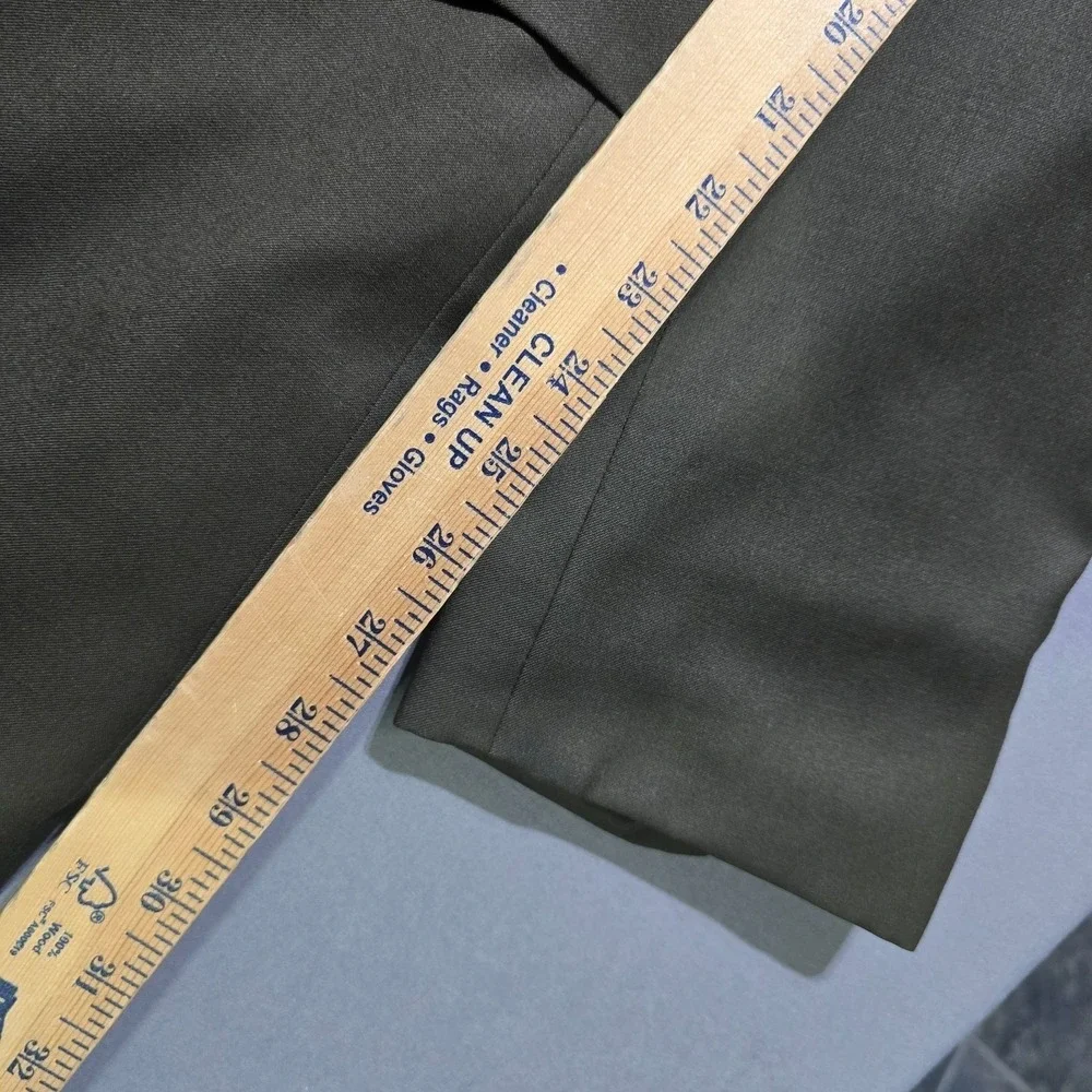 John W Nordstrom Blazer Mens 46XL Olive Green 2 Button Sport Coat Professional